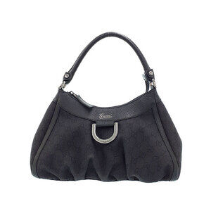 GUCCI Abbey Line GG Canvas Semi Shoulder Bag
